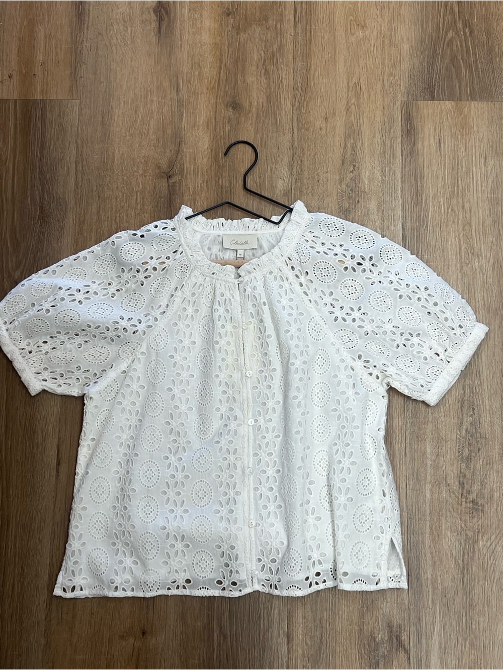 Cleobella Kate Blouse Ivory
